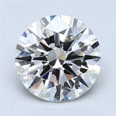 3.70ct J VVS2 Rare Carat Ideal Cut Round Diamond