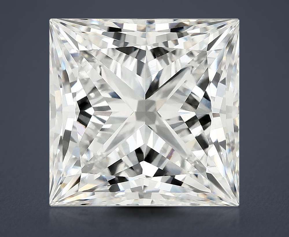10.63ct E VVS2 Rare Carat Ideal Cut Princess Lab Grown Diamond