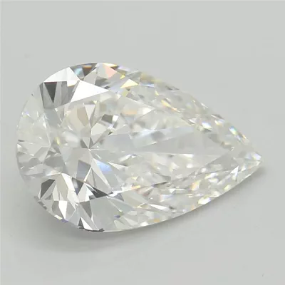 2.38ct E VVS2 Rare Carat Ideal Cut Pear Lab Grown Diamond