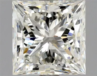 2.02ct K VS1 Rare Carat Ideal Cut Princess Diamond
