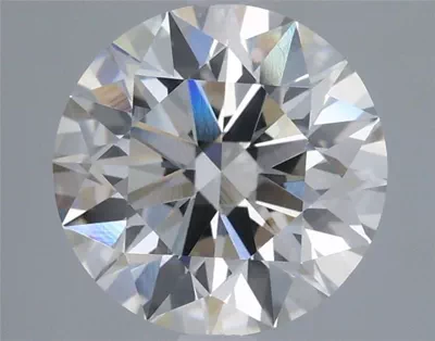 3.03ct H VS1 Rare Carat Ideal Cut Round Lab Grown Diamond