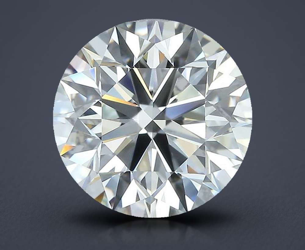 2.50ct J VVS1 Excellent Cut Round Diamond