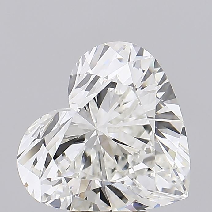 5.52ct G VVS2 Rare Carat Ideal Cut Heart Lab Grown Diamond