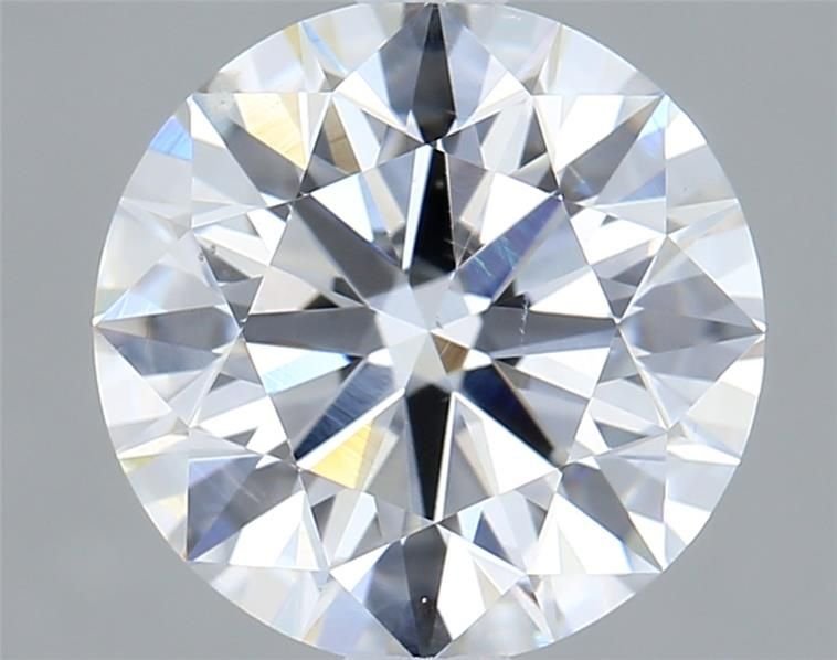 2.02ct E SI2 Rare Carat Ideal Cut Round Diamond