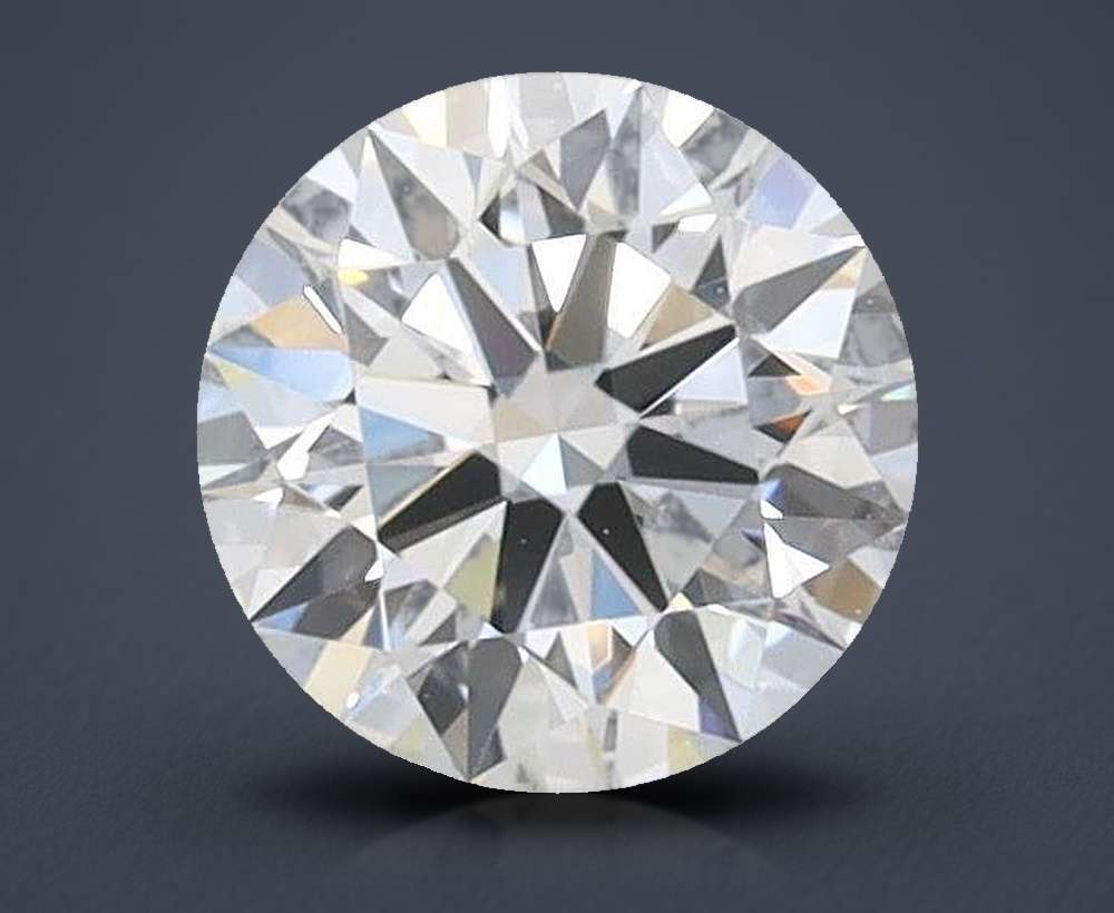 0.57ct D FL Rare Carat Ideal Cut Round Lab Grown Diamond