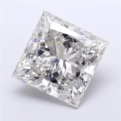 25.20ct G VS2 Rare Carat Ideal Cut Princess Lab Grown Diamond