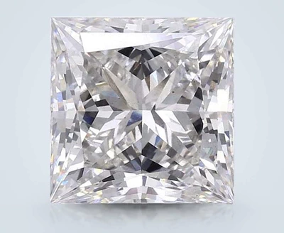 25.20ct G VS2 Rare Carat Ideal Cut Princess Lab Grown Diamond