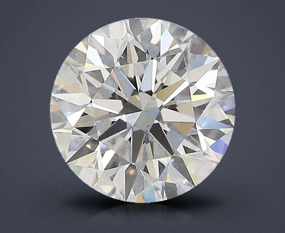 1.57ct F VS1 Rare Carat Ideal Cut Round Lab Grown Diamond
