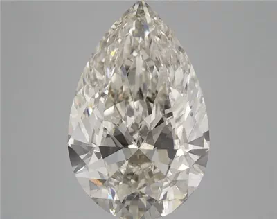 4.71ct I VS2 Rare Carat Ideal Cut Pear Lab Grown Diamond