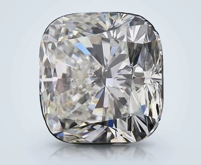 4.01ct K SI1 Very Good Cut Cushion Diamond
