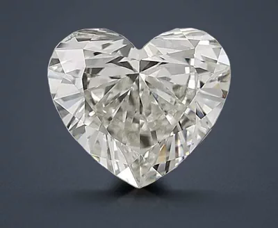 2.13ct I VS1 Very Good Cut Heart Lab Grown Diamond