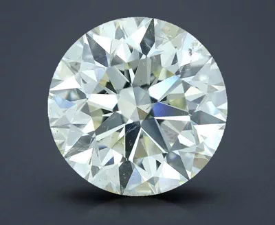 3.54ct K SI2 Excellent Cut Round Diamond