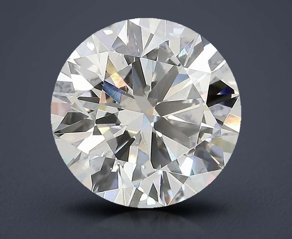 3.53ct F VVS2 Rare Carat Ideal Cut Round Lab Grown Diamond