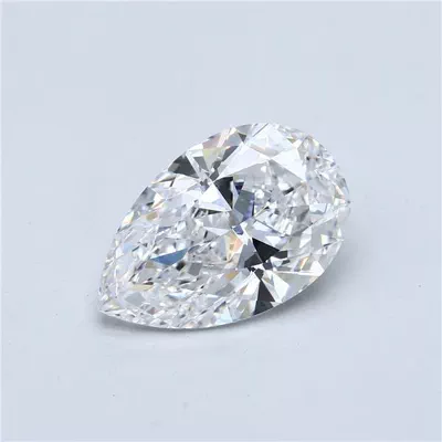 6.33ct E IF Rare Carat Ideal Cut Pear Diamond
