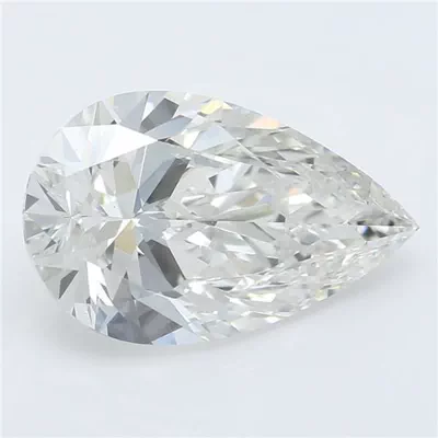 2.19ct G VS1 Rare Carat Ideal Cut Pear Lab Grown Diamond