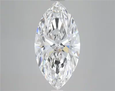 6.08ct F VVS2 Rare Carat Ideal Cut Marquise Lab Grown Diamond