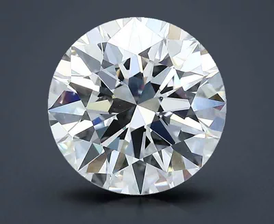 3.14ct E VS1 Rare Carat Ideal Cut Round Diamond