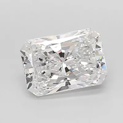 2.53ct E VS1 Rare Carat Ideal Cut Radiant Lab Grown Diamond