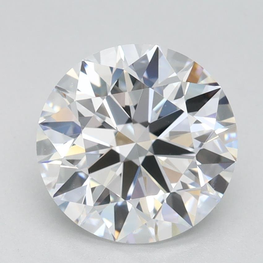 1.68ct D FL Rare Carat Ideal Cut Round Lab Grown Diamond