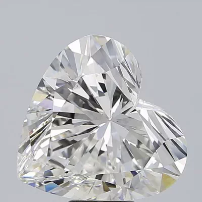 9.02ct F VS1 Rare Carat Ideal Cut Heart Lab Grown Diamond
