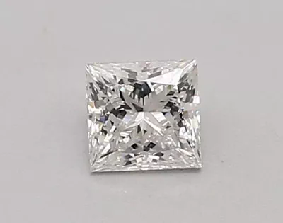0.50ct D VVS1 Rare Carat Ideal Cut Princess Lab Grown Diamond