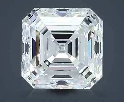 1.60ct G VS1 Rare Carat Ideal Cut Asscher Diamond