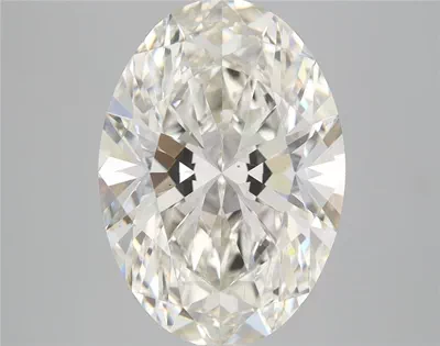 4.13ct I VS2 Rare Carat Ideal Cut Oval Lab Grown Diamond