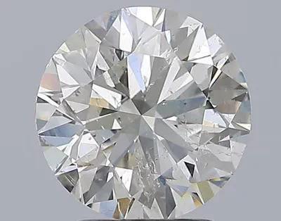 2.42ct H SI2 Excellent Cut Round Diamond