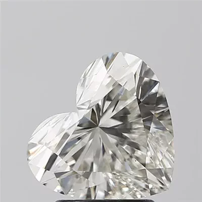 2.03ct I VS1 Rare Carat Ideal Cut Heart Lab Grown Diamond