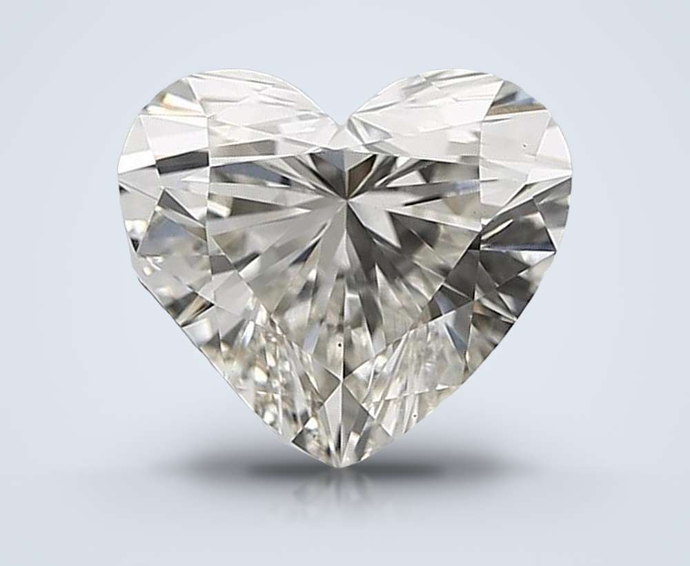 2.03ct I VS1 Rare Carat Ideal Cut Heart Lab Grown Diamond