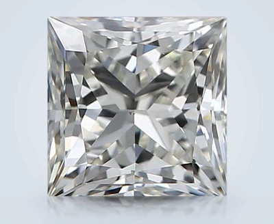 0.51ct K VS2 Rare Carat Ideal Cut Princess Diamond
