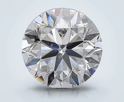 3.50ct F SI2 Very Good Cut Round Diamond