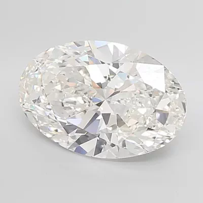 10.05ct G VVS2 Rare Carat Ideal Cut Oval Lab Grown Diamond