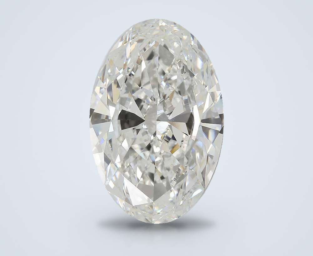 16.30ct F VVS2 Very Good Cut Oval Lab Grown Diamond