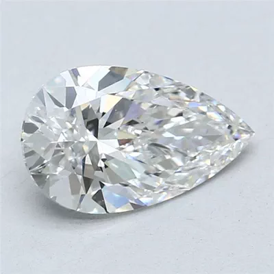 1.52ct E VS1 Rare Carat Ideal Cut Pear Lab Grown Diamond