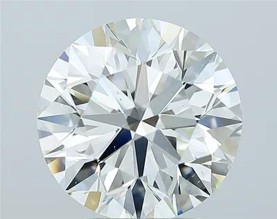 3.15ct J SI1 Excellent Cut Round Diamond