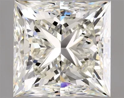 3.01ct K VS2 Good Cut Princess Diamond