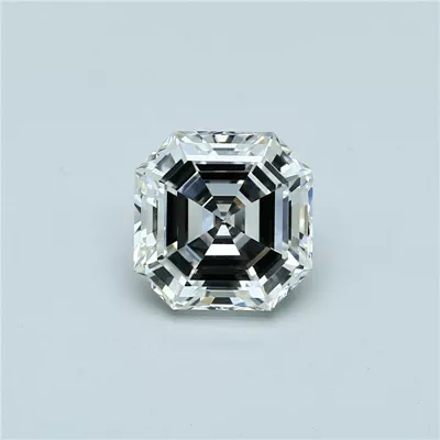 3.28ct G VVS2 Rare Carat Ideal Cut Asscher Diamond