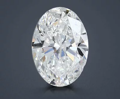 2.03ct F VVS2 Rare Carat Ideal Cut Oval Lab Grown Diamond