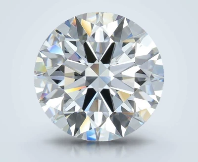 3.83ct D FL Rare Carat Ideal Cut Round Diamond