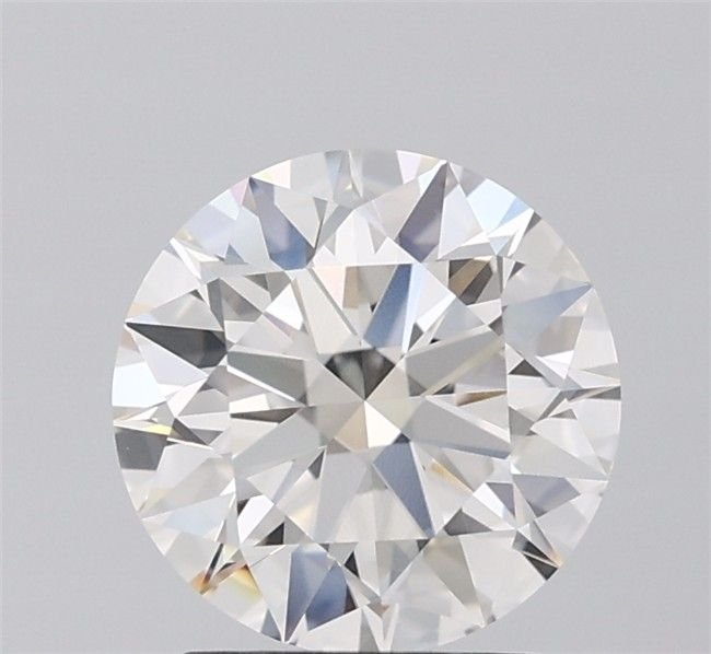 2.07ct K VVS1 Rare Carat Ideal Cut Round Diamond