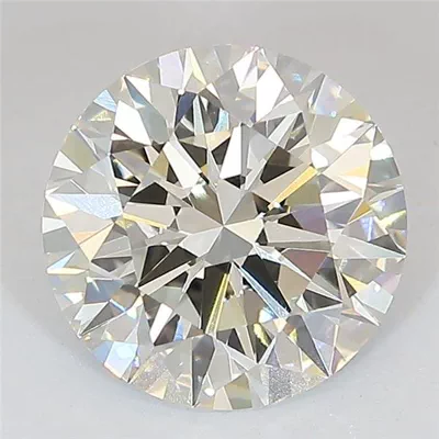 3.05ct J VS1 Rare Carat Ideal Cut Round Lab Grown Diamond