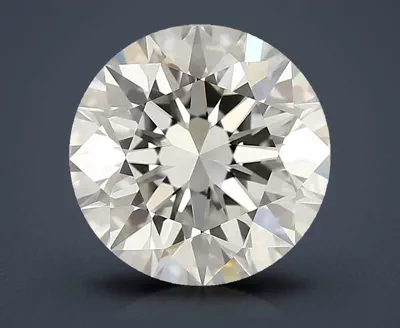 3.05ct J VVS2 Rare Carat Ideal Cut Round Diamond