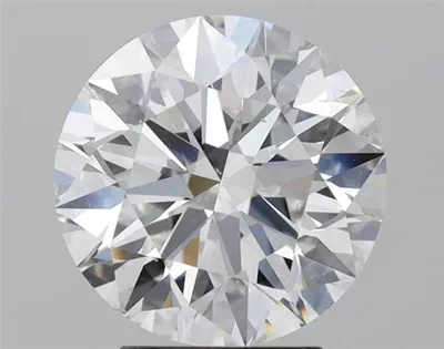 3.55ct E SI1 Rare Carat Ideal Cut Round Diamond