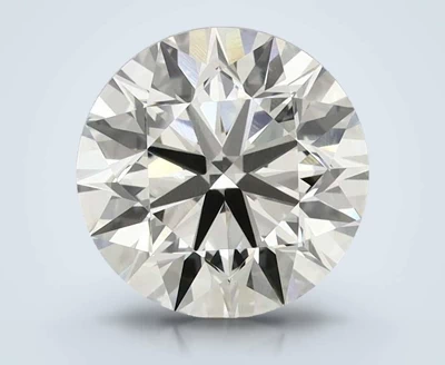 3.45ct I VVS2 Excellent Cut Round Lab Grown Diamond