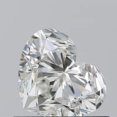 0.71ct I VS2 Rare Carat Ideal Cut Heart Diamond