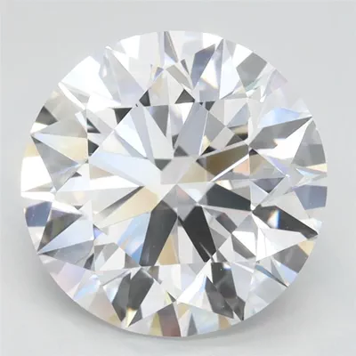 3.49ct D IF Rare Carat Ideal Cut Round Lab Grown Diamond