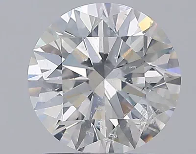 1.70ct F SI2 Rare Carat Ideal Cut Round Diamond
