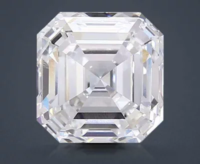 7.03ct F VVS2 Very Good Cut Asscher Lab Grown Diamond