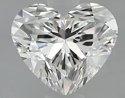 0.60ct I VS2 Rare Carat Ideal Cut Heart Diamond